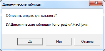 Изменение пути к каталогу 033_DTable